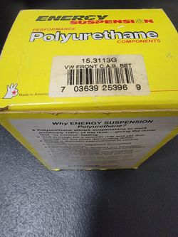 Energy Suspension 15.3113G Control Arm Bushing Set