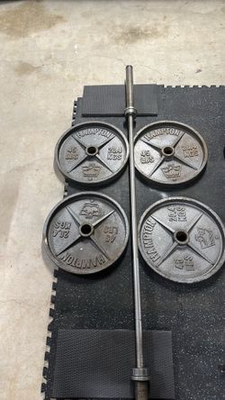 HAMPTON Olympic plates with 7’Olympic bar