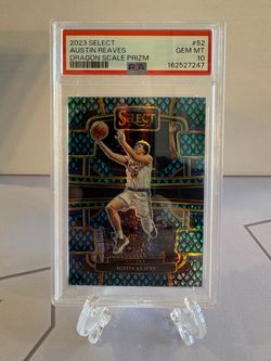 2023 Select - Austin Reaves #52 Dragon Scale Prizm /8 💥PSA 10💥 (Z)