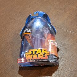 Hasbro Star Wars Rots Holographic Emperor Action Figure New, sealed. UPC 
(contact info removed)96. Weight 4oz plus shipping materials. @2005