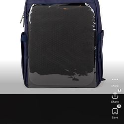 Brand New PinFolio® Backpack (Includes Matching Stick'N'Go® Front Board) - Dark blue