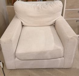 Pottery barn swivel chair