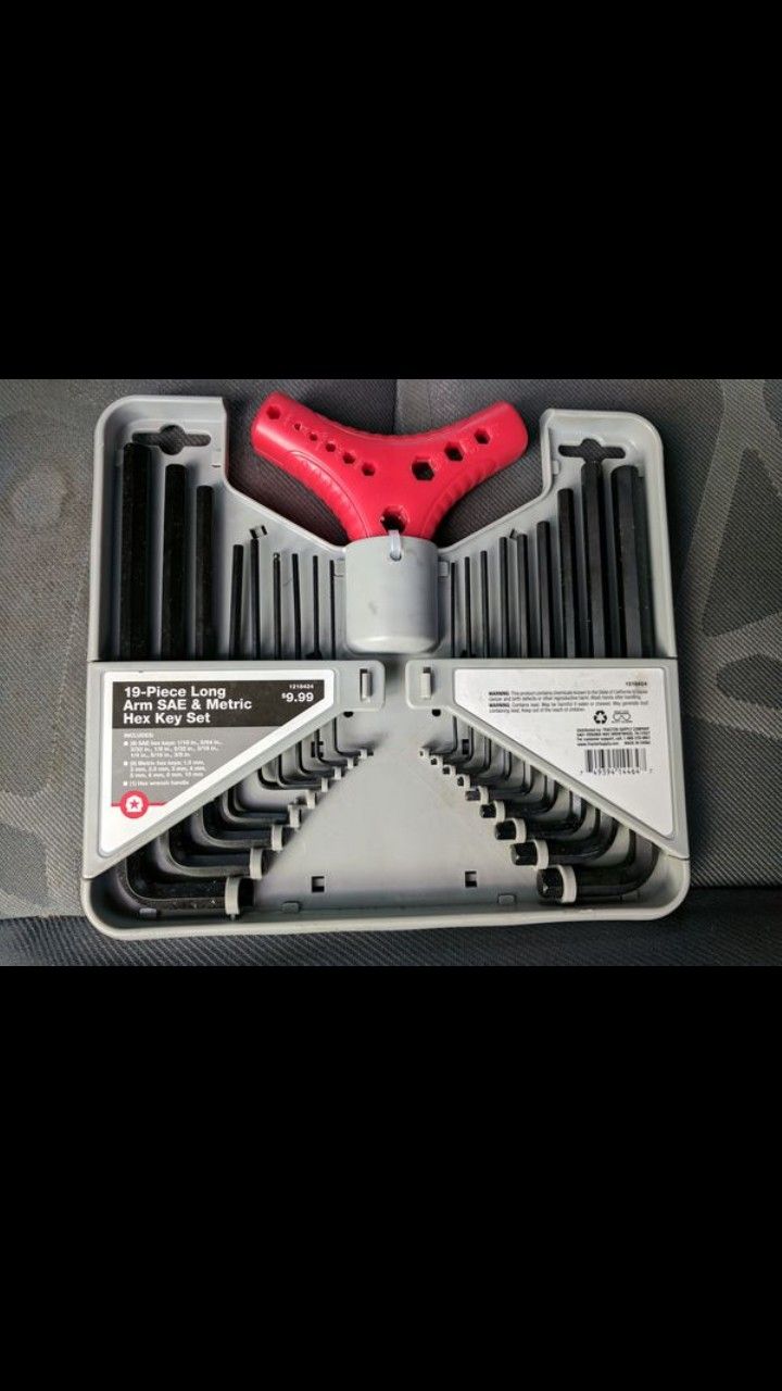 NEW Hex Key Set (Allen keys)