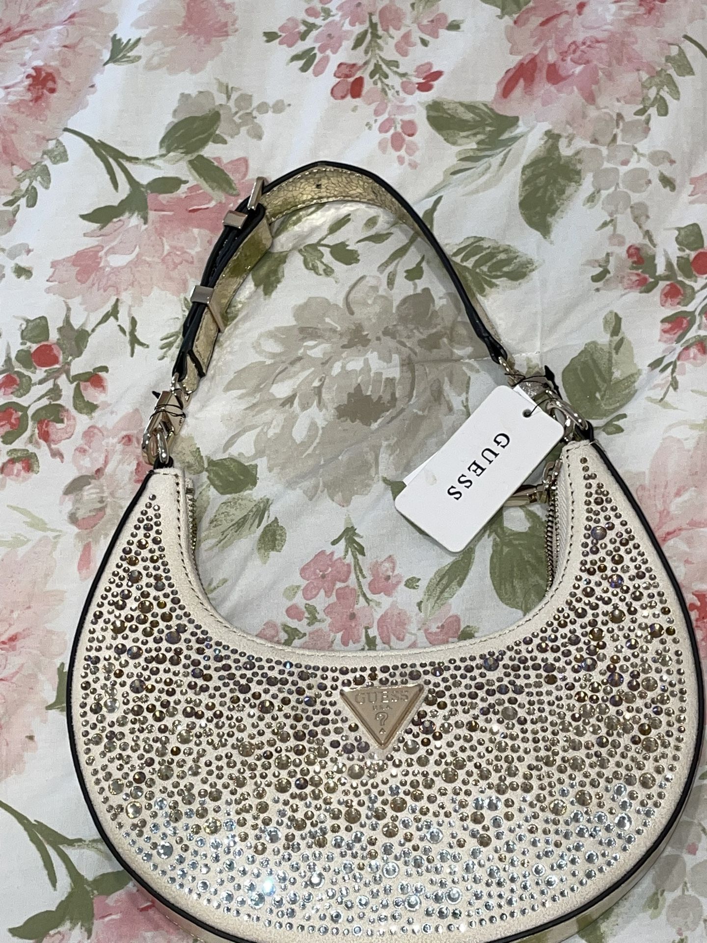 Guess Lua Rhinestone Shoulder Bag