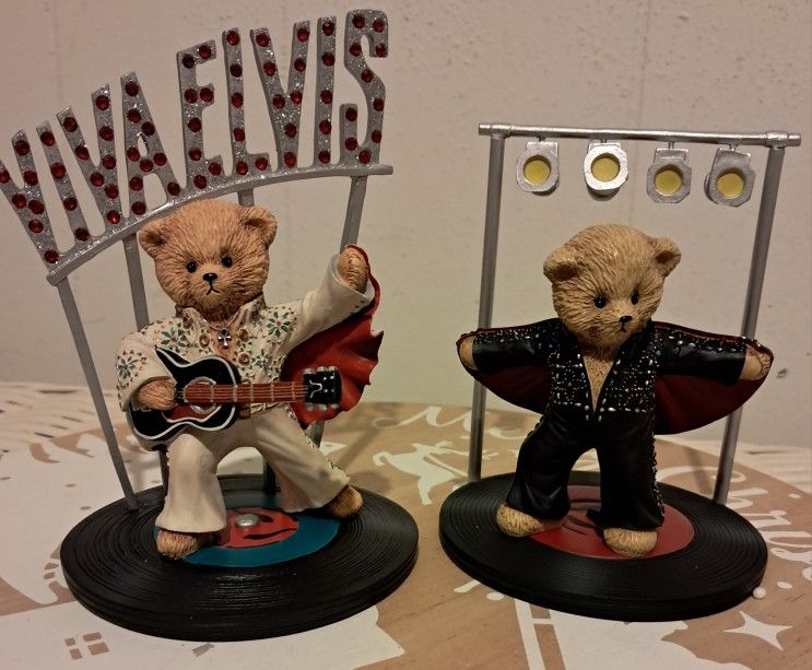 Elvis Bear Figurines