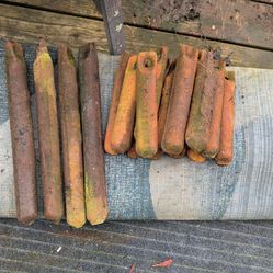 Antique window sash weights