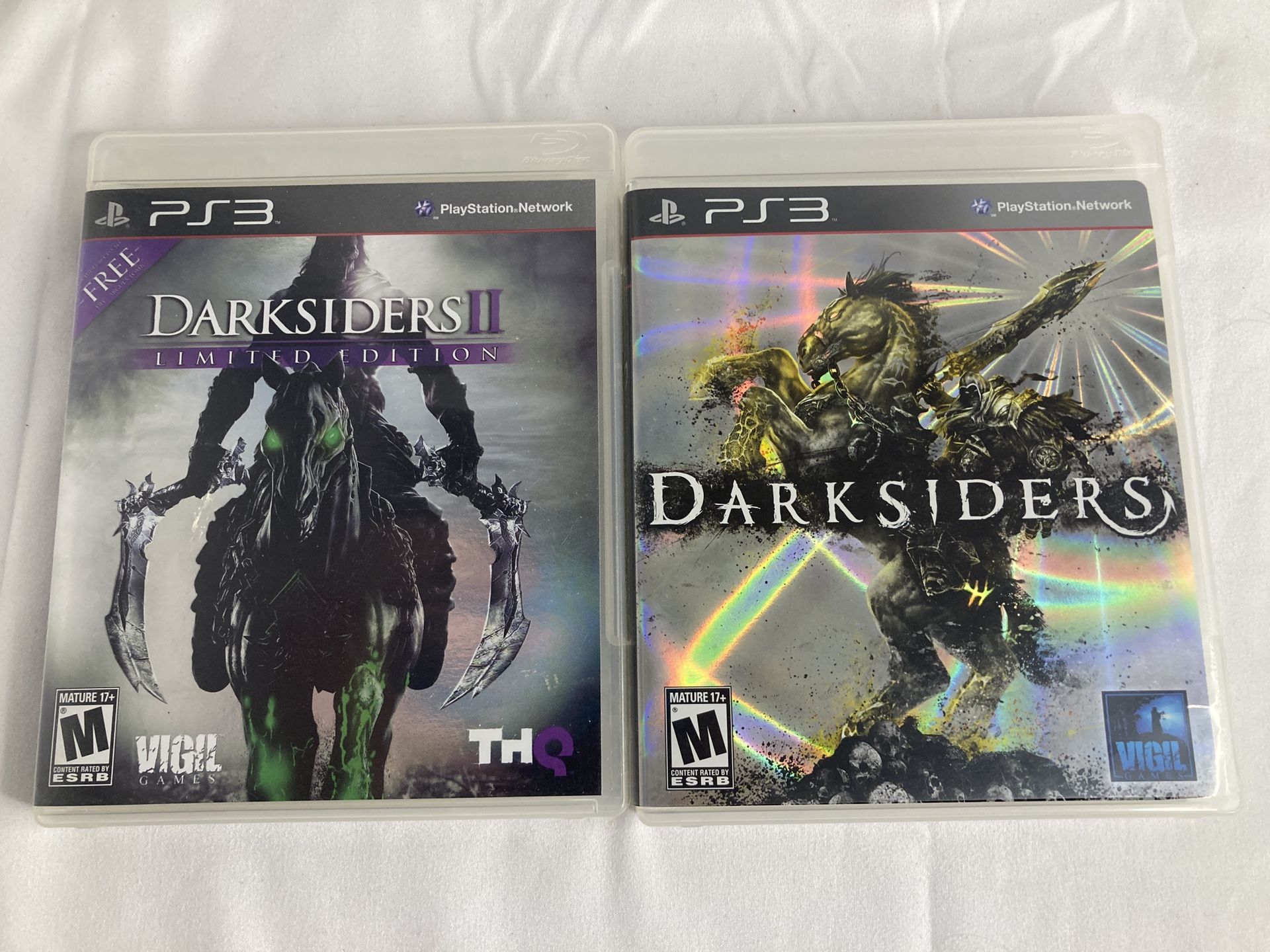 PS3 Darksiders 1 & 2 CIB