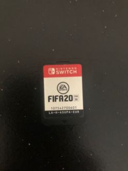 Like new FIFA 20 game chip for Nintendo switch