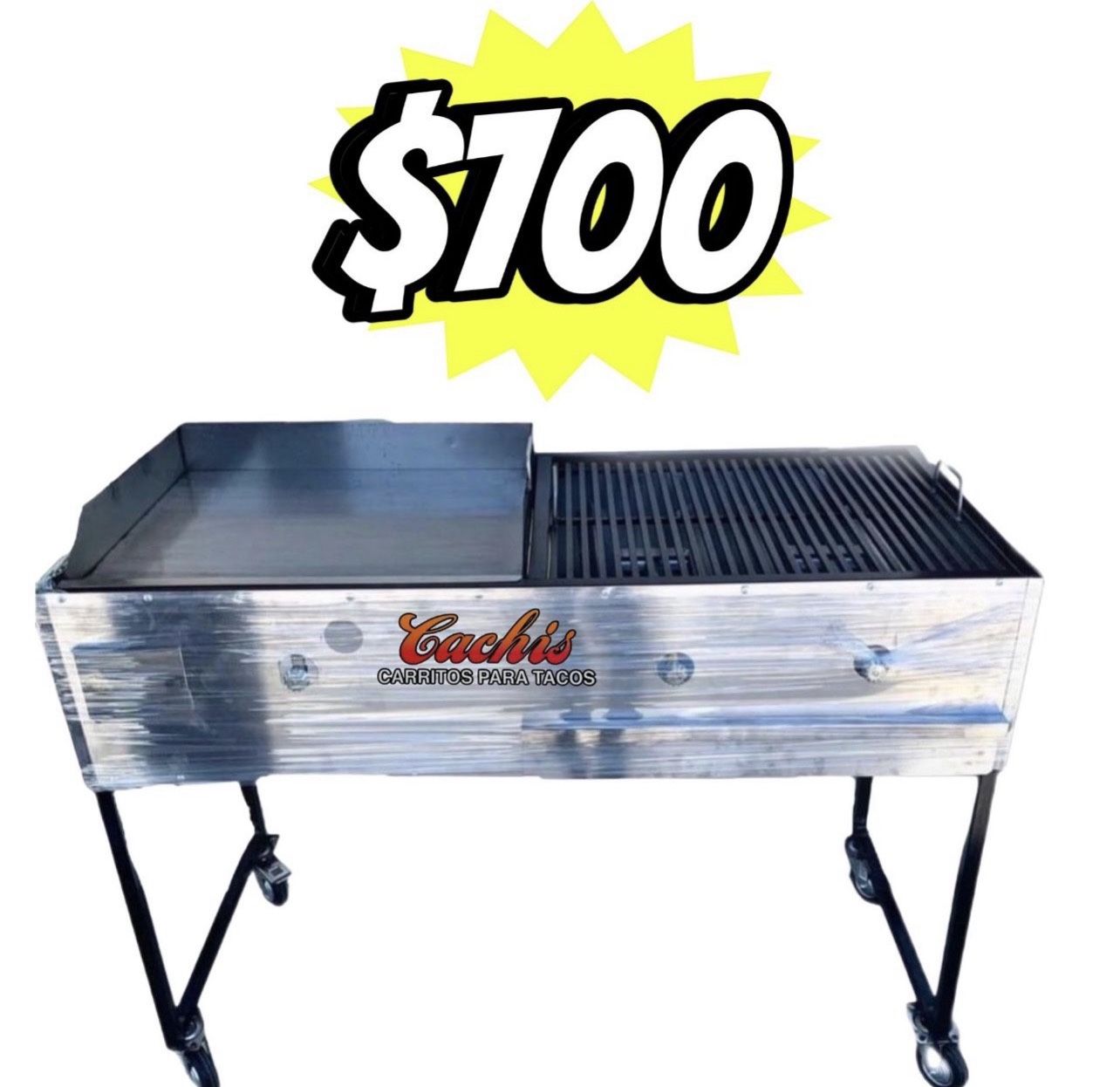 Plancha De 24” | Azador De 24” | Include Manglers Con Regulator