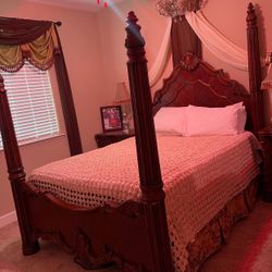 Queen bed frame