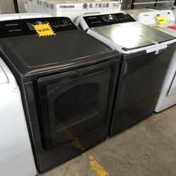 Samsung Black Washer And Dryer Set