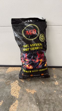 AGO 100% natural lump charcoal unopened