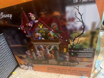 Disney Halloween Party House with Lights and Music