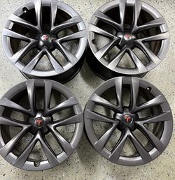 ⭐️⭐️⭐️ TESLA MODEL S PLAID 21 “ INCH ARACHNID RIMS WHEELS SET OF 4