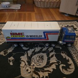 1970s Nylint Gmc Astro 18 Wheeler Steel Truck