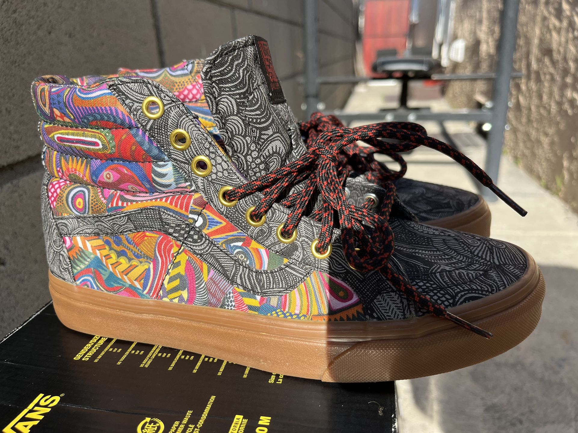 Vans sk8 top hi zio ziegler