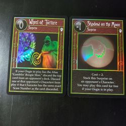 The Nightmare Before Christmas Trading Cards $12 each SEE DESCRIPTION AND PHOTOS 