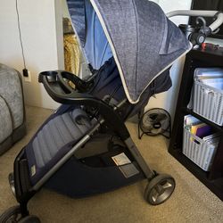 Three-Piece Stroller With Car Seat And Base