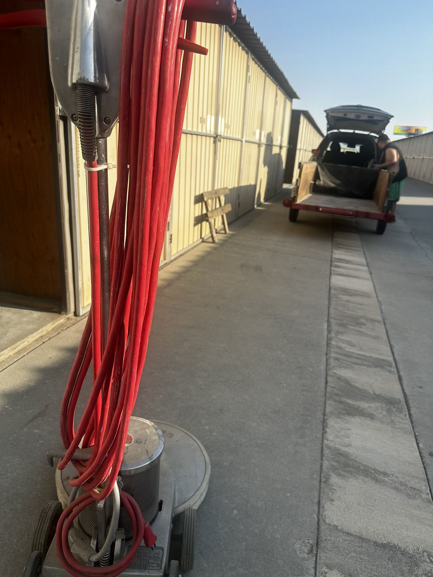 General model 2000DC-1 floor buffer