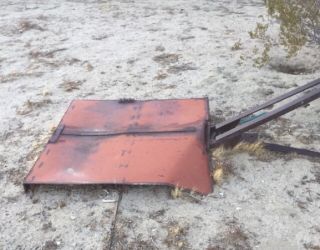 Dragging from tractor