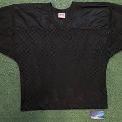 Vintage black mesh jersey