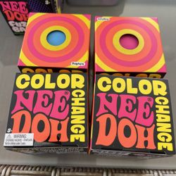 Color Change Needoh Squishy Toy