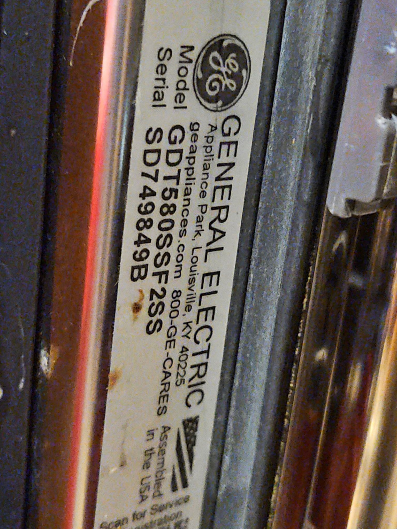 GE Profile Dishwasher 