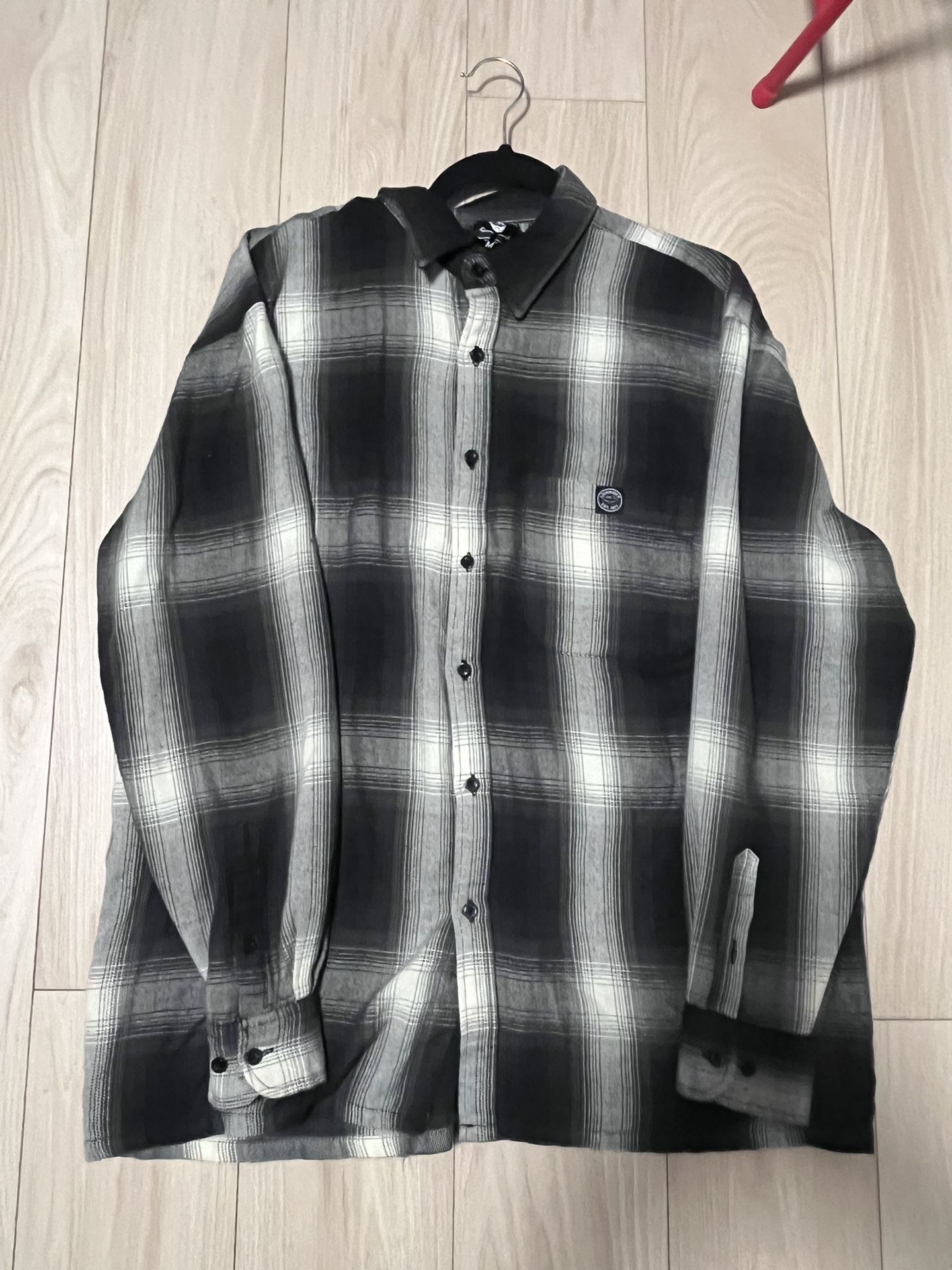 Selling Size M Lowrider Button Up  Shirt/flannel Long sleeve 