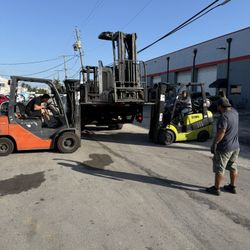 Forklift 5000 pound three stage