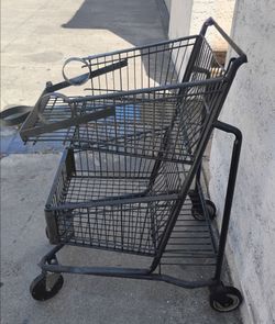 Double basket custom made cart