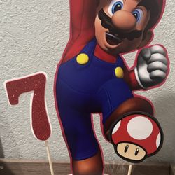 Mario Brothers Party Centerpieces