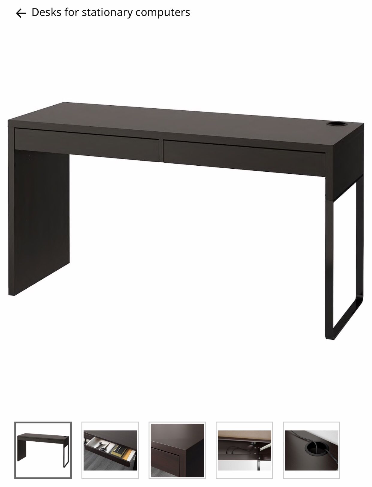 IKEA desk