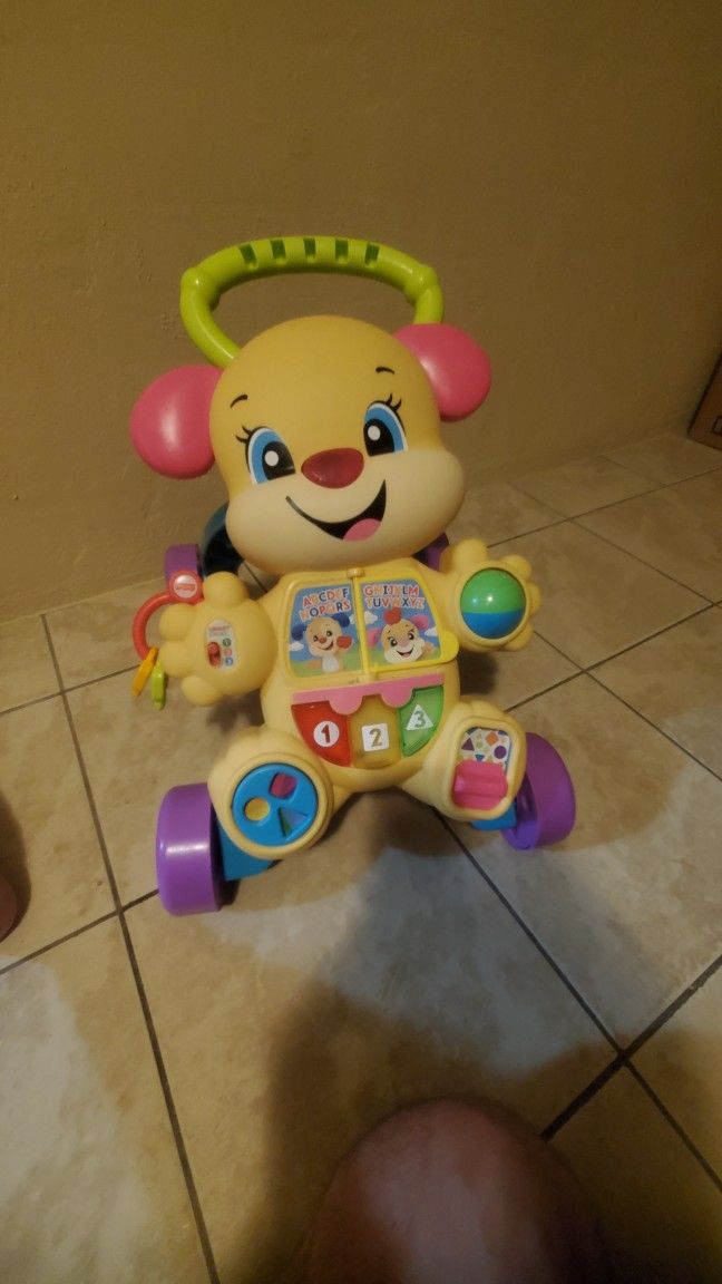 Fisher Price  Puppy  Activity  Walker 