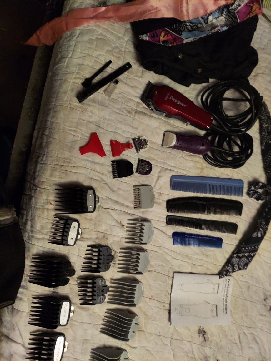 All Star Combo Plus Barber Gear.clothes Cover. Ties And A Mirror, Plus Small Casing For It All As Seen In Pics