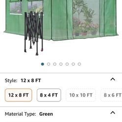 10x10ft Green House