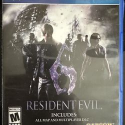 Resident Evil 6 PS4 