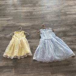 LIKE BRAND NEW!! Easter Spring Dresses Sizes 5T & 10 Package Deal