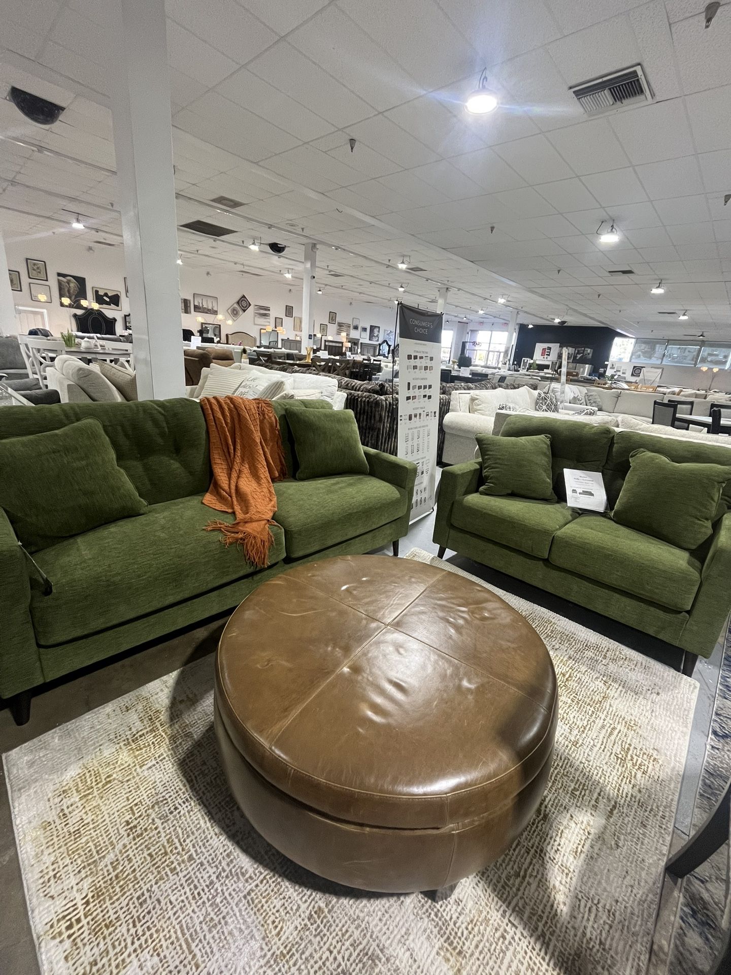 💚Sofa +Loveseat Set💚