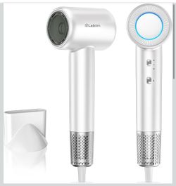 Labiim Hair Dryer, High-Speed 110,000 RPM Brushless Motor Blow Dryer,200 Million Ionic Fast Drying, Lightweight Thermo-Control Quiet Compact Hairdryer