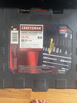 Craftsman 24 Piece Socket Accessory Kit