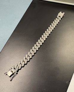 Iced Out Cuban Link Bracelet