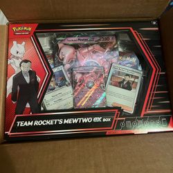 Pokemon Team Rocket’s Mewtwo Ex Box 