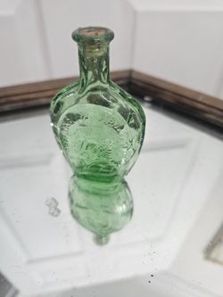 Wheaton Glass Miniature Bottles Benjamin Franklin, Root Bitters, Fischs