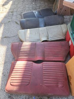 1965 Ford Mustang Rear Coupe  Seats Only