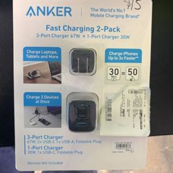 Anker Fast Charging 2-pack Port Charger