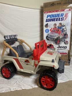 Power Wheels Jurassic Park Jeep Wrangler