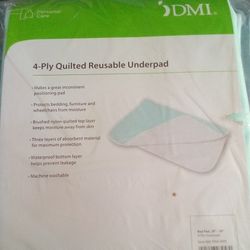4-ply Quilted Reusable Underpad I Have 8 Of Them Brand New Not Open