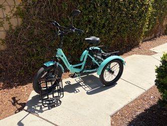Fat Tire Trike / Adult Tricycle – Teal