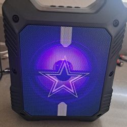 Bluetooth Speaker With LED Lights 8 inches Tall