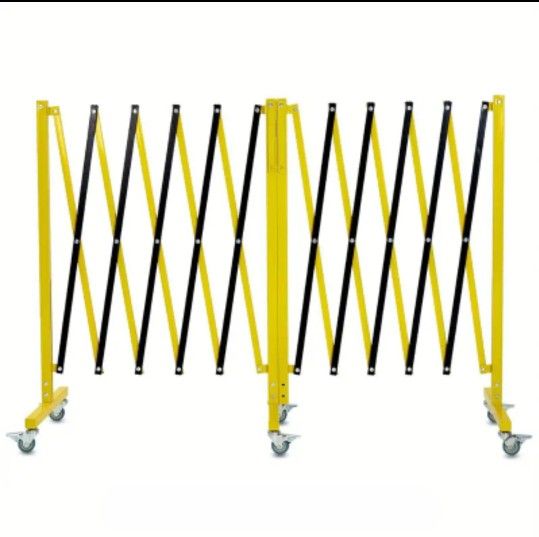 19.8 FT Industrial Expandable Metal Barricade